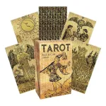 Tarot Black and Gold Edition taro kortos Lo Scarabeo