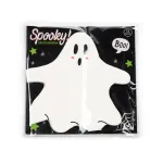 &bdquo;Halloween Ghost&ldquo; &ndash; 12 vnt. 3 sluoksnių popierinių &scaron;ventinių servetėlių rinkinys