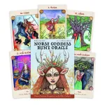 Norse Goddess Rune Oracle kortos