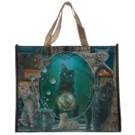 Lisa Parker &bdquo;Magic Cat Montage&ldquo; daugkartinis pirkinių krep&scaron;ys