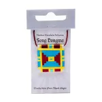 Mandala Talismanas pakabukas Seng Dongma -- 2,5x2,5 cm