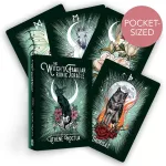 The Witch&rsquo;s Familiar Runic Oracle kortos Pocket