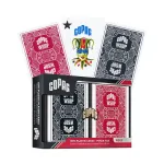 Wsop Jumbo Index Double Plastic žaidimo kortos