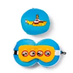 &bdquo;The Beatles Yellow Submarine&ldquo; pliu&scaron;inė kelioninė pagalvėlė ir akių kaukė