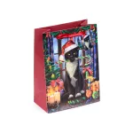 Kalėdinis dovanų mai&scaron;elis &bdquo;Krampus Cat&ldquo;, vidutinis