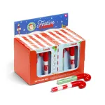 2 vnt. Kalėdinių &bdquo;Festive Friends&ldquo; lūpų blizgių rinkinys, pagamintas lazdelės formos
