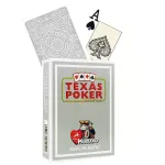 Texas Poker Hold Em žaidimo kortos (pilkos)
