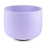 Kri&scaron;tolinis skambantis dubuo, violetinis, C tonas 432 Hz ( 20 cm)