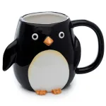 &bdquo;Huddle Penguin&ldquo; keraminis puodelis su figūrine rankena