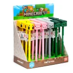 &bdquo;Minecraft&ldquo; plonas ra&scaron;iklis su silikoniniu antgaliu (kiaulė/bitė/zombis/skeletas)