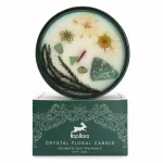 Kristalų žvakė &bdquo;The Magician&ldquo; su nefritu &ndash; Enchanted Mint, Hop Hare