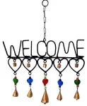 Namų dekoracija su varpeliais Welcome