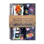 &bdquo;Marine Kingdom&ldquo; segtuvinis užra&scaron;ų bloknotas ir penalas &ndash; 6 dalių ra&scaron;tinės reikmenų rinkinys