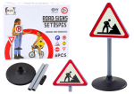 Didelis edukacinis kelio darbai ženklas 70 cm