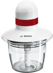 Bosch MMRP1000 elektrinis smulkintuvas 0,8 L 400 W Raudona, Per&scaron;viečiama, Balta