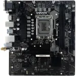 BIOSTAR Z690MX2-E D4 pagrindinė plok&scaron;tė, Intel Z690 lustų rinkinys, LGA 1700 lizdas, micro ATX, DDR4