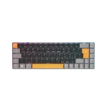 CHERRY MX-LP 2.1 kompakti&scaron;ka belaidė klaviatūra Gaming RF Wireless + Bluetooth QWERTZ voki&scaron;ka juoda