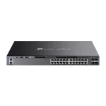 TP-Link Omada 24 prievadų Gigabit L3 valdomas PoE+ jungiklis su 4 10G lizdais