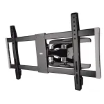 Hama 00118057 Premium FullMotion XL sieninis televizoriaus laikiklis 37&ndash;90 colių (2,29 m), 2 svirtys, iki 60 kg, VESA iki 800x400, juodas