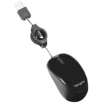 Targus AMU75EU pelė kelioninė Ambidextrous USB-A Blue Trace 1000 DPI