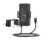 VivoLink VLUSBCPWR100 100 W USB-C PD maitinimo &scaron;altinis, ES ir JK laidai