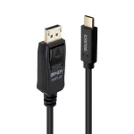 Lindy 3 m USB Type C į DisplayPort 4K60 adapterio laidas su HDR