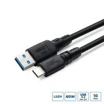 USB-C į USB-A adapterio laidas MicroConnect USB3.2AC1-LSZH, 1 m, USB 3.2