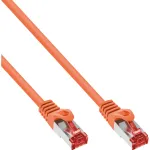 InLine Patch Laidas S/FTP PiMF Cat.6 250MHz PVC varis oranžinis 10m