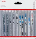 Bosch 2 607 011 171 pjūklo geležtės rinkinys 10 vnt.