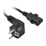 Synergy 21 S215387 2m CEE7/7 Schuko C13 jungiamasis maitinimo laidas juodas (S215387)
