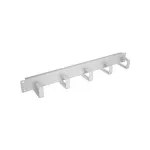 EFB-Elektronik 48,30 cm (19 inch) 1HE kabelių tvarkymo panelė, 5 laikikliai, plienas RAL7035