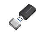 Conceptronic BIAN06B SD/TF/MicroSD 4.0 kortelių skaitytuvas, UHS-II, USB 3.0, 5 Gbps