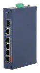 Valdomas sutvirtintas jungiklis DAHUA CHS4106-4ET-60 &mdash; 6 prievadų, 4x PoE 10/100, L2, 4,8 Gbit/s, 8000 MAC
