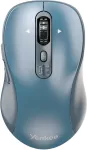 Belaidė pelė YENKEE YMS2010BE dviejų režimų ergonomi&scaron;ka, 2,4 GHz USB imtuvas + Bluetooth 5.1, 4 lygių DPI 1000&ndash;3200, 6 mygtukai