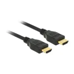HDMI kabelis DeLOCK 84713 1m Type A ki&scaron;tukas &ndash; ki&scaron;tukas juodas