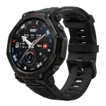 Amazfit T-rex 3 Pro 3.35 cm (1.32 colio) AMOLED 44 mm Skaitmeninis 466 x 466 pikseliai Liečiamas ekranas Juodas Wi-Fi GPS (palydovas)