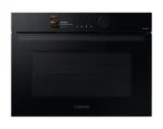 Samsung NQ5B6753CAK/U3 juoda kompakti&scaron;ka orkaitė įmontavimui su mikrobangų funkcija, 50 l, valymas garais, Wi-Fi