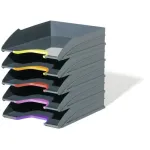 DURABLE VARICOLOR&reg; TRAY SET A4 dėklų rinkinys 770557