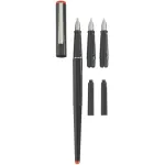 Ra&scaron;iklių rinkinys (tu&scaron;inukas + plunksninis) Herlitz 8623001 Juoda 5 vnt.