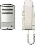 bticino 363211 Garso domofono sistema Aliuminis - Baltas (363211)
