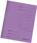 Aplankas manila Herlitz 11036944 Violetinis A4