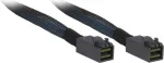 Inter-Tech vidinis SAS kabelis - SAS 12Gbit/s - 4x Mini SAS HD (SFF-8643) į 4x Mini SAS HD (SFF-8643) - 1,0m - Juodas/Mėlynas (88885006)