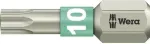 Wera TORX&reg; antgalis T10, 25 mm, 6,3 mm (1/4 colio) &scaron;e&scaron;iabriaunė mova