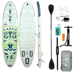 FunWater SUPFW05D Tiki pripučiama irklenčių lenta (žalia)
