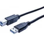 Hypertec 532467-HY USB laidas USB 3.2 Gen 1 (3.1 Gen 1) 1,8 m USB A USB B juodas