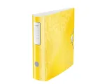 Segtuvas Leitz Lever Arch File Active PP WOW A4/80mm, A4, polipropilenas, geltona, 500 lapų, 80 g/m&sup2;, 8,2 cm