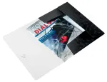 Leitz 3-Flap Folder WOW PP A4 &ndash; Aplankalas su trimis atvartais, A4 formatas, polipropilenas (PP), juoda spalva, 150 lapų talpa