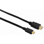 Hama HDMI 2 m laidas, HDMI A tipo (standartinis) &ndash; HDMI C tipo (Mini), juodas