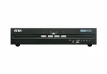 ATEN 4 prievadų USB DVI dviejų monitorių saugus KVM jungiklis