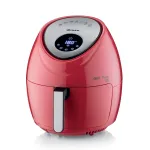 Ariete 4618 Airy Fryer XXL - oro gruzdintuvė - kepa 2,5 kg bulvyčių - 7 litrai - kepimas be aliejaus ir riebalų - 1800 W - raudona